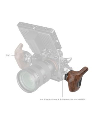 ImageGrip Series Right Side Wooden Handle Grip with ARRI Rosette