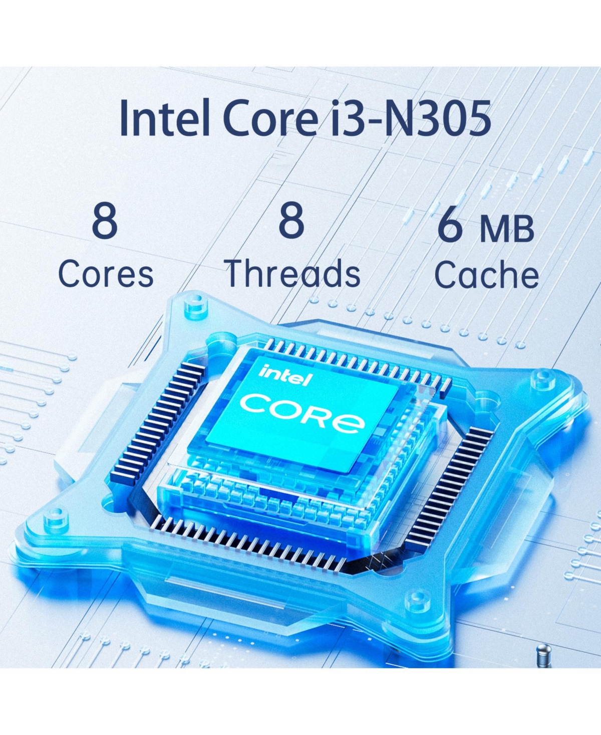 Hp Essential 17.3" Entry Traditional Laptop Intel Core i3 N305 16GB Ram Intel Uhd Graphics 128GB eMMC + 2TB Ssd Windows 11 Home 60Hz