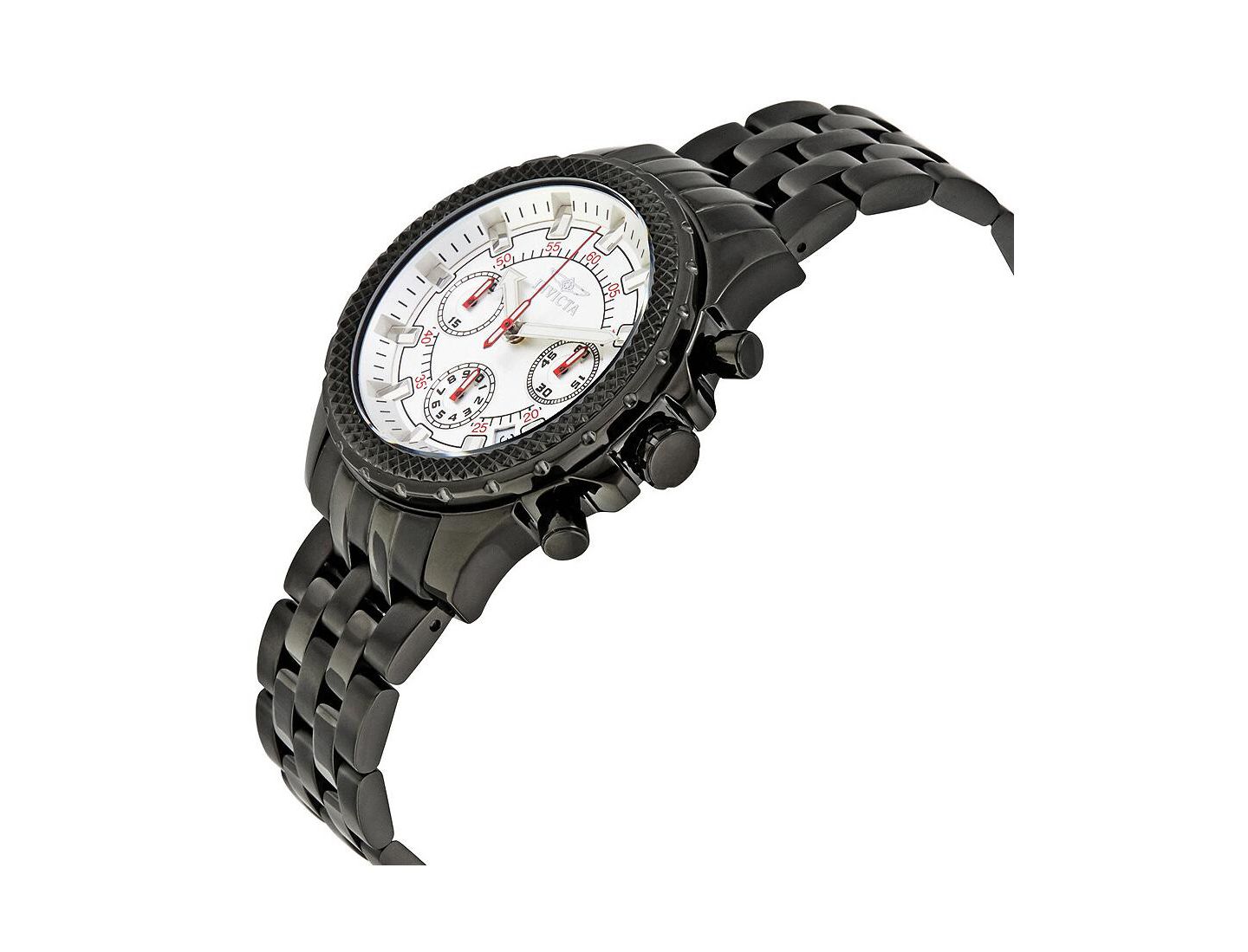 Мужские часы Invicta 7169 Signature Quartz Chronograph Dial, цвет: Чёрный — фото 2