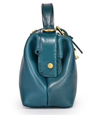 Doctor Small Leather Crossbody Satchel Bag