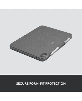 Combo Touch Backlit Keyboard Case with Trackpad for Apple iPad 10.9" 10th Gen and A16, Oxford Gray