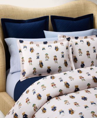 Teddy Bear Stripe 3-Pc. Comforter Set, Full/Queen