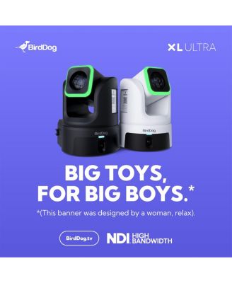 XL Ultra 4K Ultra HD NDI HX3/HX2 HDMI/3G-SDI/USB 20x PTZ Camera with AI Tracking