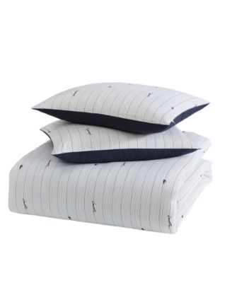 Logo Stripe 3-Pc. Comforter Sets, King