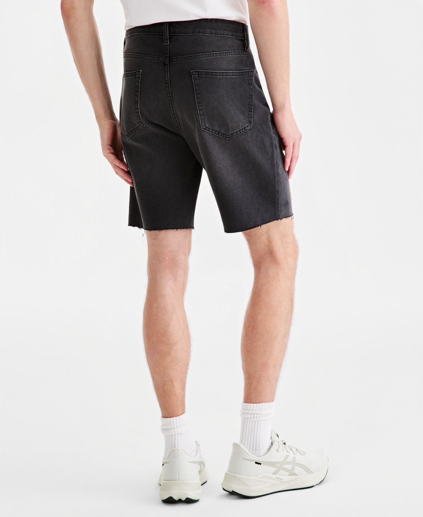 Мужские шорты Sun + Stone Bennett Relaxed-Fit Denim Shorts, цвет: Варёный — фото 3