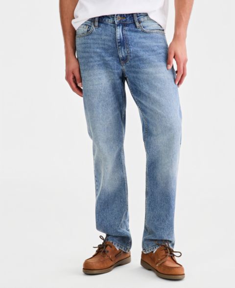 Мужские джинсы Sun + Stone Harvest Straight-Fit, цвет: Варёный