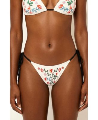 Women's Wild Rose Reversible Tie Side Bottom