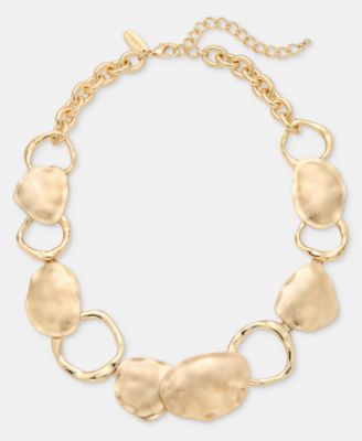 Gold-Tone All Around Collar Necklace