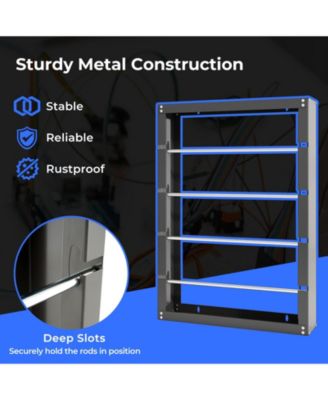 Wire Spool Rack with Four Rods for Industrial Retail Use