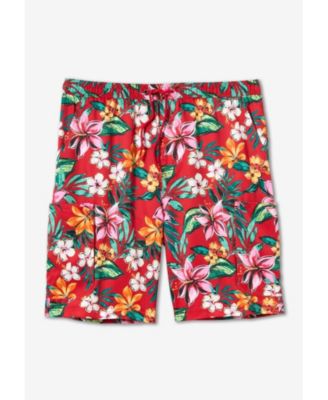 Big & Tall 8" Cargo Shorts With Super Stretch Liner