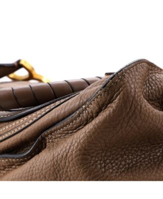 Medium Marcie Satchel Leather