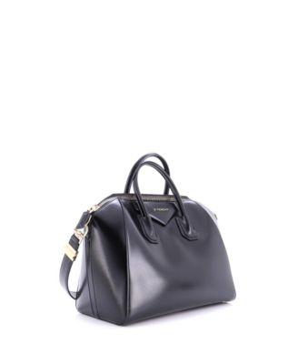Medium Antigona Bag Glazed Leather