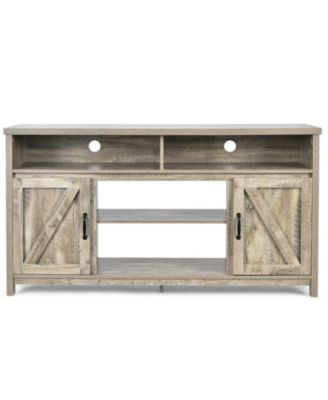 59 in TV Stand Media Console with Barn Doors for 65 in TVs