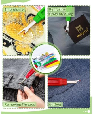 Seam Rippers Thread Ripper Embroidery Removal Tool Threaders Thimbles Tape Measure Awl Snips