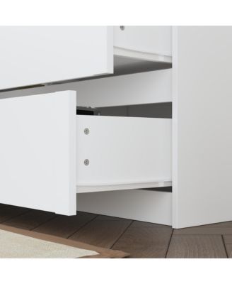 63" 9-Drawer Wooden Dresser with Elegant Design – Bedroom Storage Chest