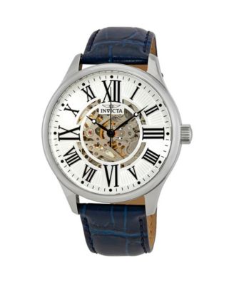 Men's 23634 Vintage Automatic Skeleton Dial Watch