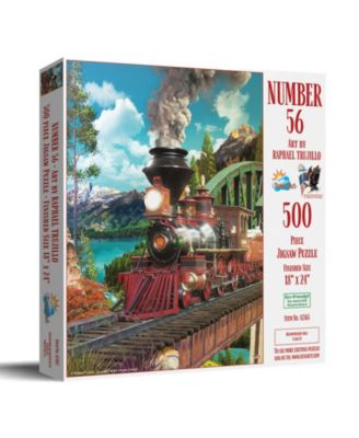 Number 56 500 piece Jigsaw Puzzle for Adults
