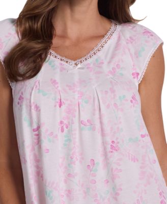 Women's Printed V-Neck Nightgown