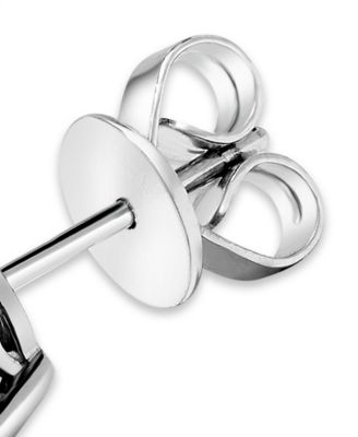 Diamond Halo Stud Earrings (1 ct. t.w.) in 14k White Gold