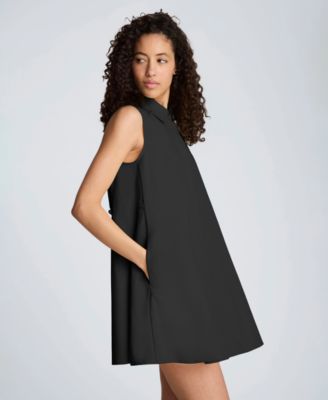 Women's Sleeveless Trapeze Mini Dress