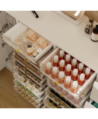 19 Drawers Dressers, Nail Table, Makeup Table, Cosmetics Counter