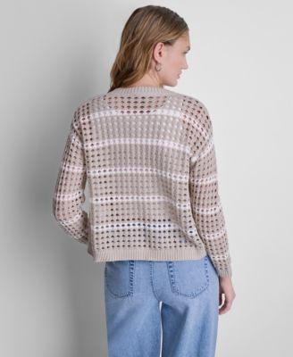 Women's Relaxed-Fit Open-Front Cardigan