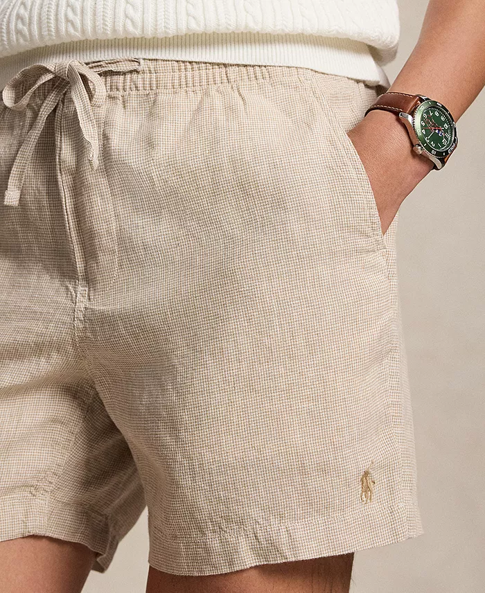 Men's Polo Prepster Linen Shorts - thumbnail 2