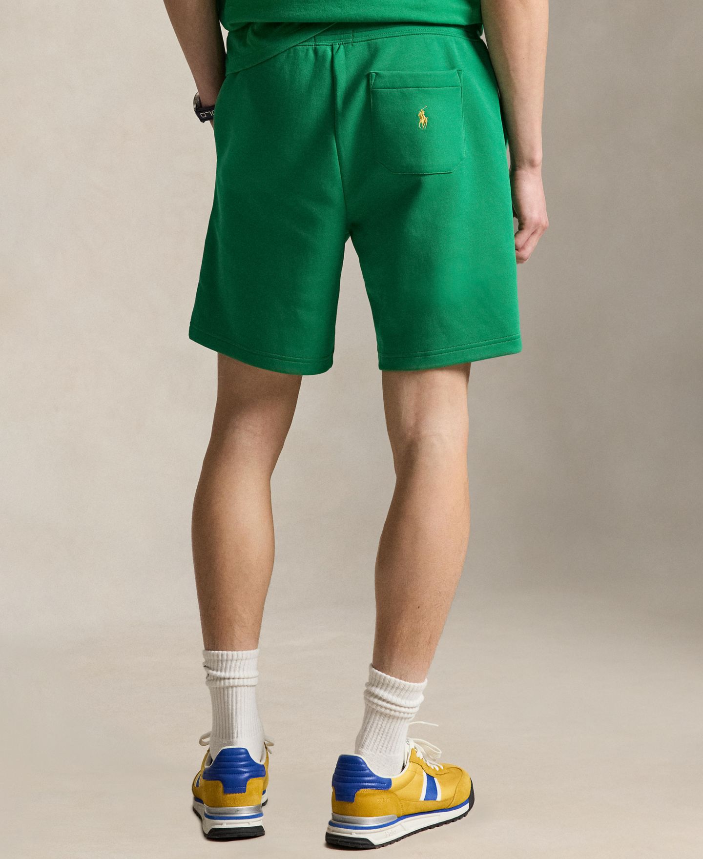 Мужские шорты Polo Ralph Lauren Regular-Fit Brazil, цвет: Зелёный — фото 4