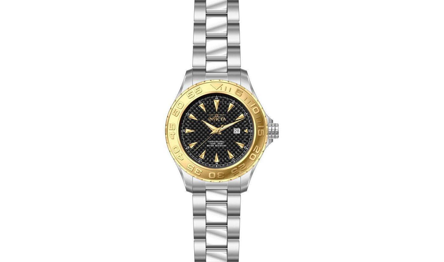 Мужские часы Invicta 12556 Pro Diver Quartz Dial, цвет: Серебряный — фото 2