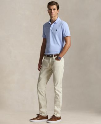 Men's Classic-Fit Stretch Mesh Polo Shirt