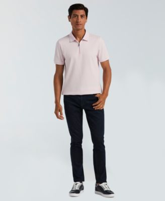 Men's Quarter-Zip Polo Shirt 