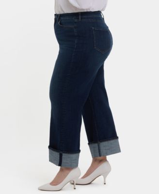 Plus Size Teresa Wide-Leg Jeans