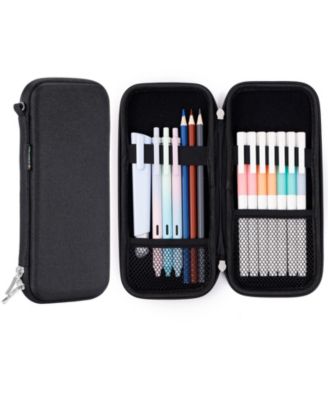 Hard Pencil Case Box Zipper Pen Carrying Durable Upgraded Standard