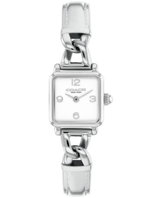 Women's Cass Silver Tone Stainless Steel Bangle Bracelet Watch, 18mm