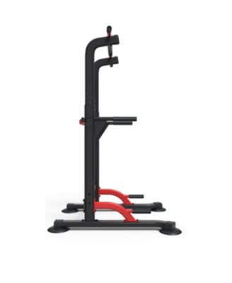 Pull Up Dip Station For Home Gym Strength Training Height Adjustable Free Standing
