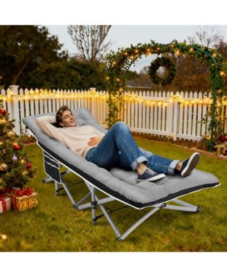 Camping Sleeping Cots Folding Bed Mattress Camping Outdoor Recreation Gear