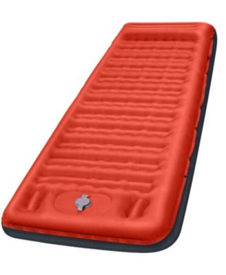 Camping Sleeping Pad Thick Mat Pillow Foot Pump Inflatable Camping Outdoor Recreation Gear