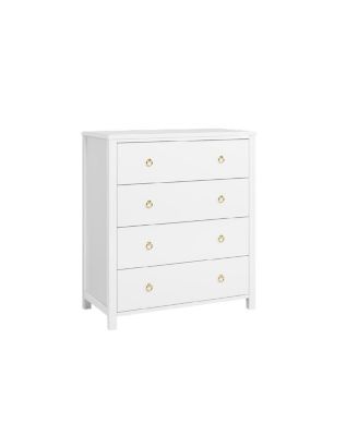 Bedroom Dresser with 4 Drawers Clothes Storage Cabinet