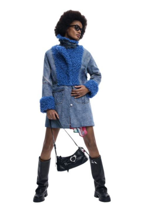 Женские куртки Desigual Women's Hybrid denim coat