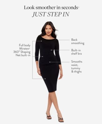 Women's Solid Rory Boat Neck Dress