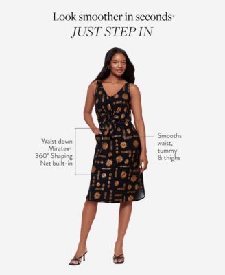 Women's V-Neck Midi Dress