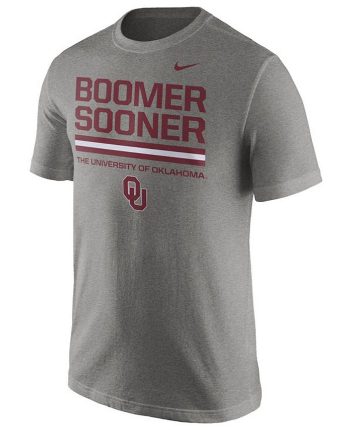 Nike Men's Oklahoma Sooners Cotton Local Verbiage T-Shirt - Macy's