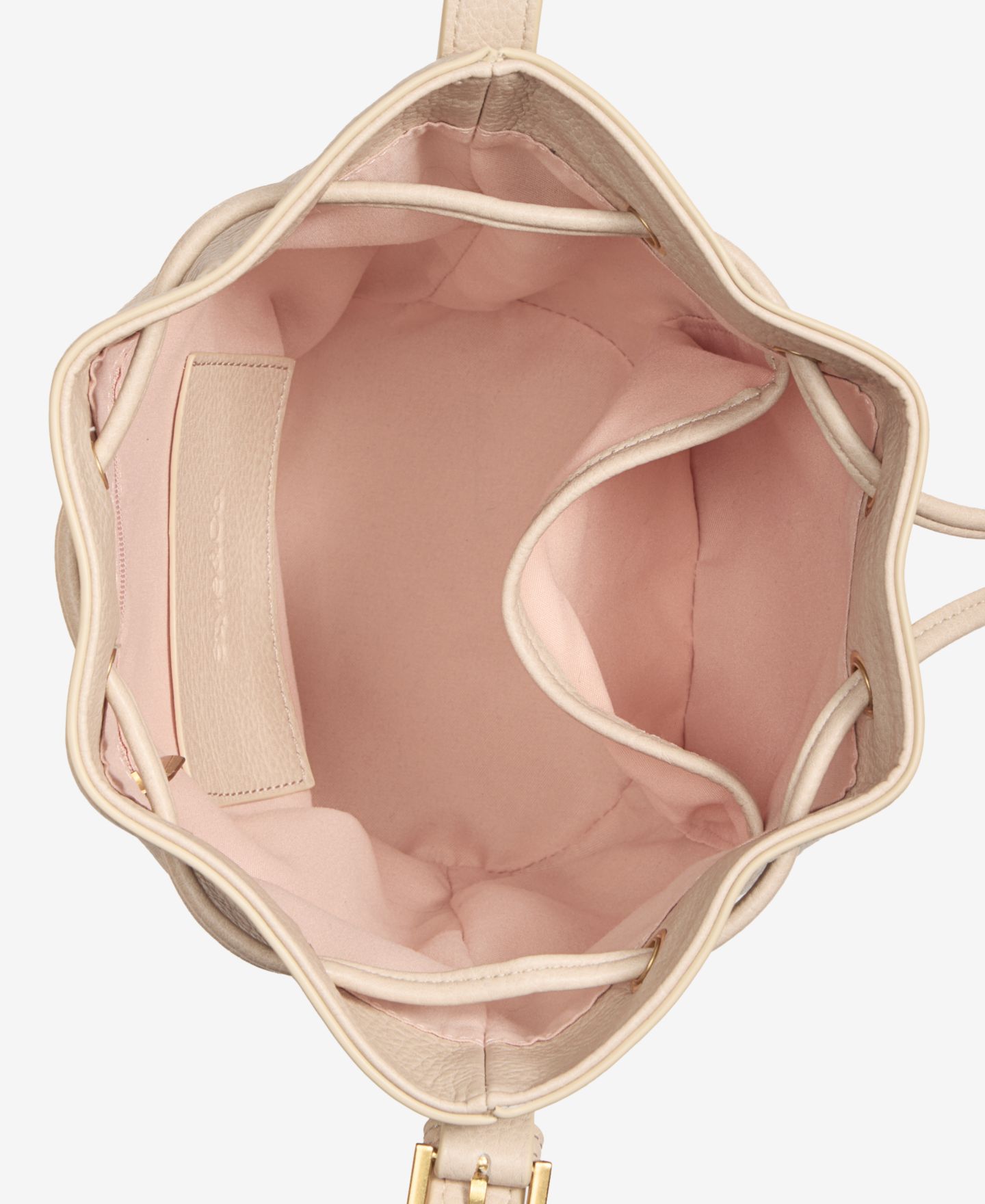 Женская сумка Style & Co Small Bottom Detail Drawstring Bucket, цвет: Алебастровый — фото 5