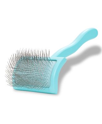 Aronkl Dog Slicker Brush for Doodles Poodles Deshedding Detangling Grooming Tool - Teal 158$