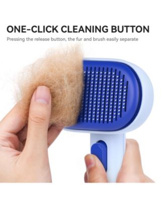 Cat Hair Brush For Shedding Grooming Massage Remove Loose Hair