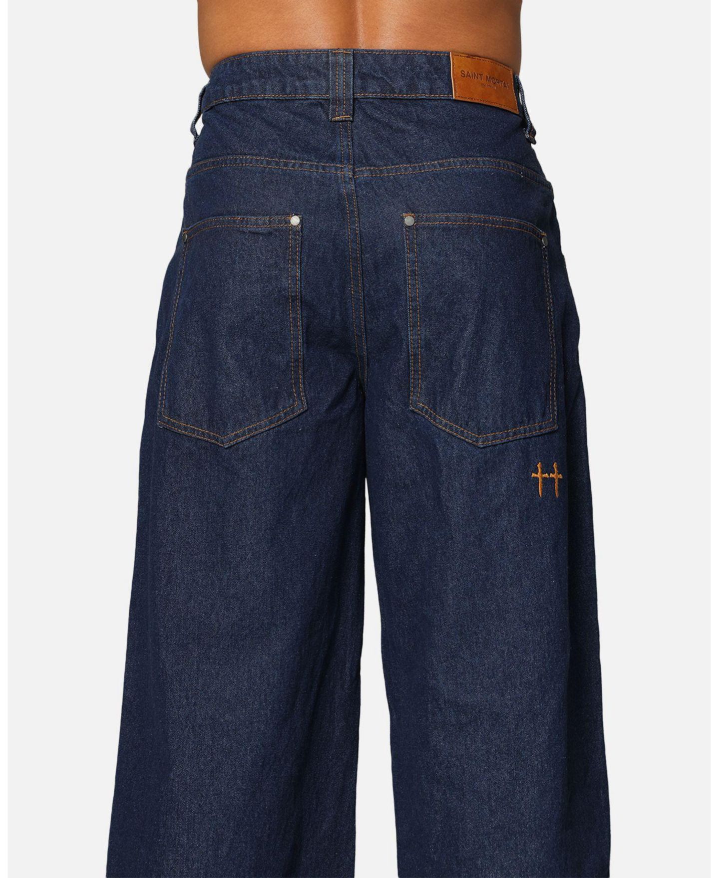 Мужские джинсы SAINT MORTA Amplus Selvedge Cuffed — фото 7