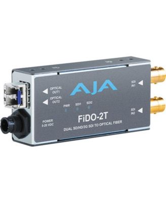 FiDO-T Single Channel SDI to Fiber Converter with Looping SDI Output