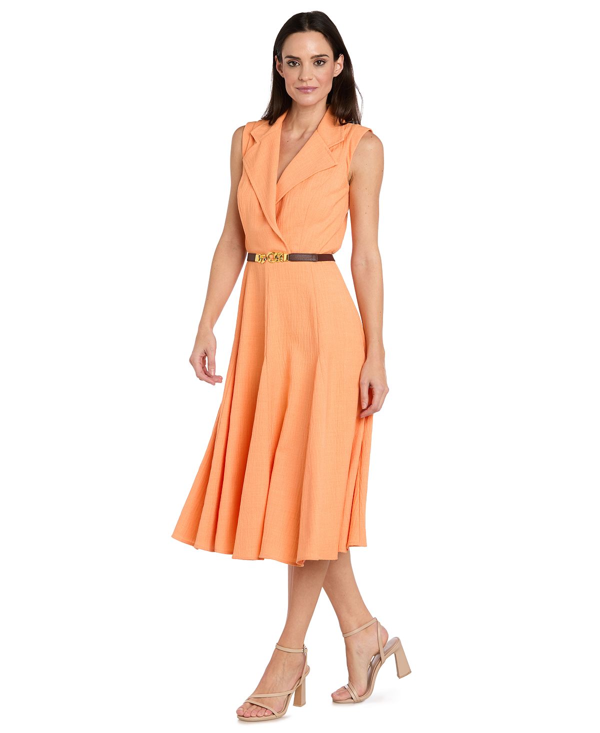 RM Richards Women’s Fit & Flare Shirt-Dress view 2 — MAYCSS fashion products