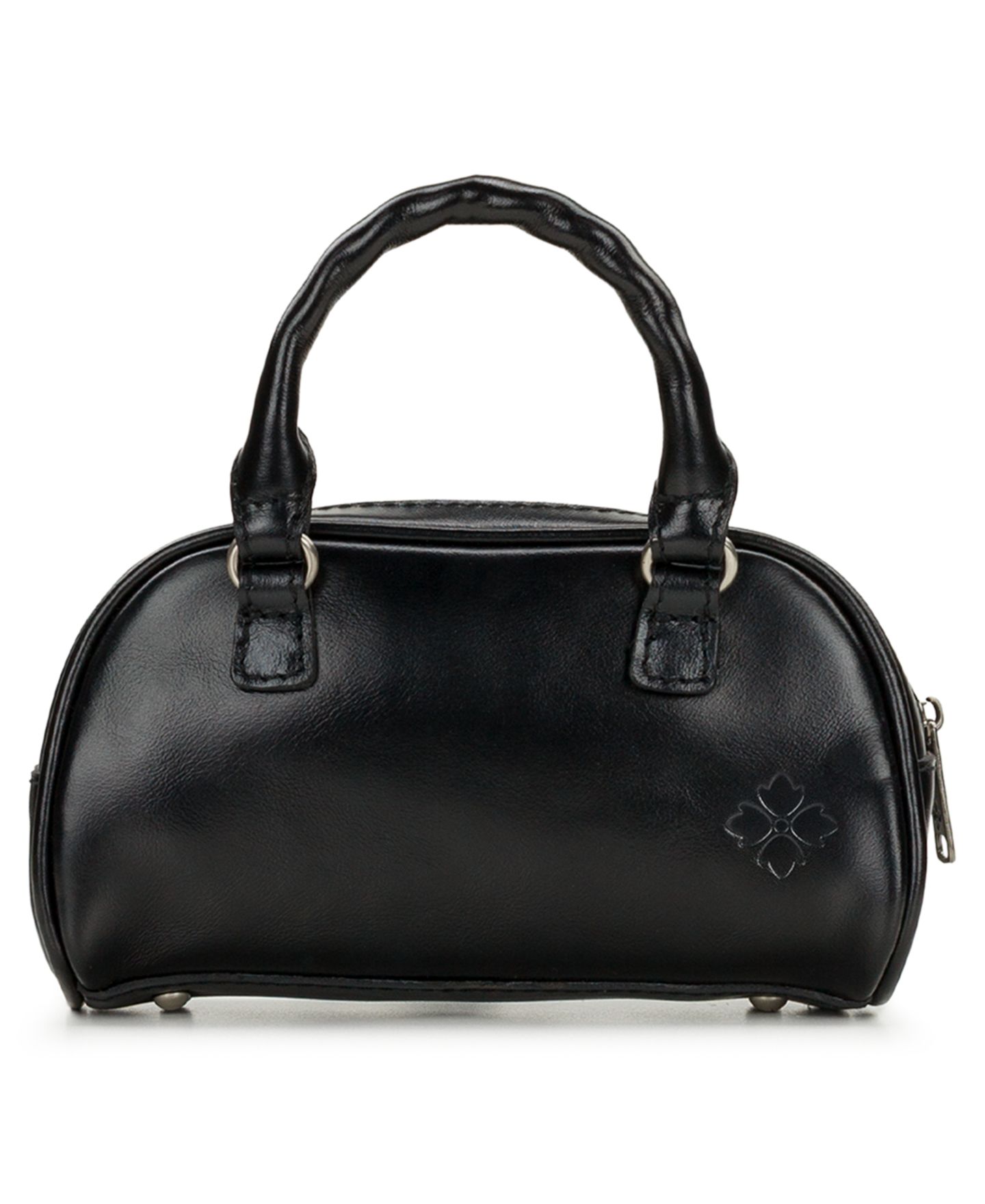 Женская сумка Patricia Nash Pomezia Mini Leather Top Handle Crossbody, цвет: Чёрный — фото 2