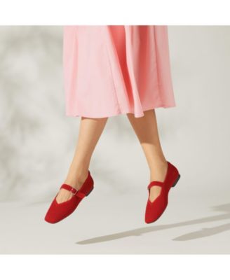 Women's Square-Toe Mary Janes Margot Mary Jane